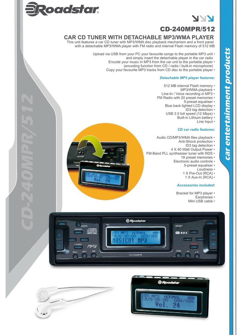 Roadstar CD-240MPR/512 manual