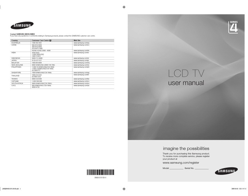 Samsung Series 4+ User manual