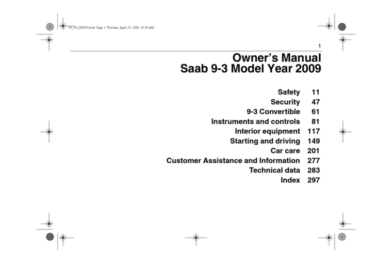 Saab 9-3 User manual