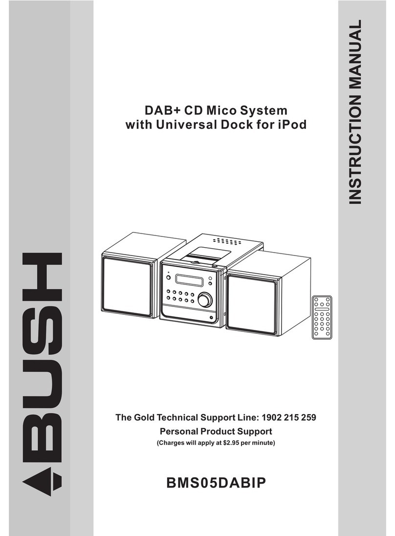 Bush BMS05DABIP User manual