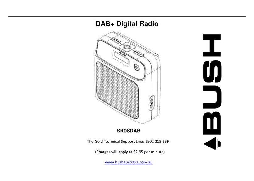 Bush BR08DAB user manual