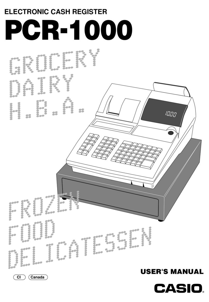 Casio PCR-1000 User manual