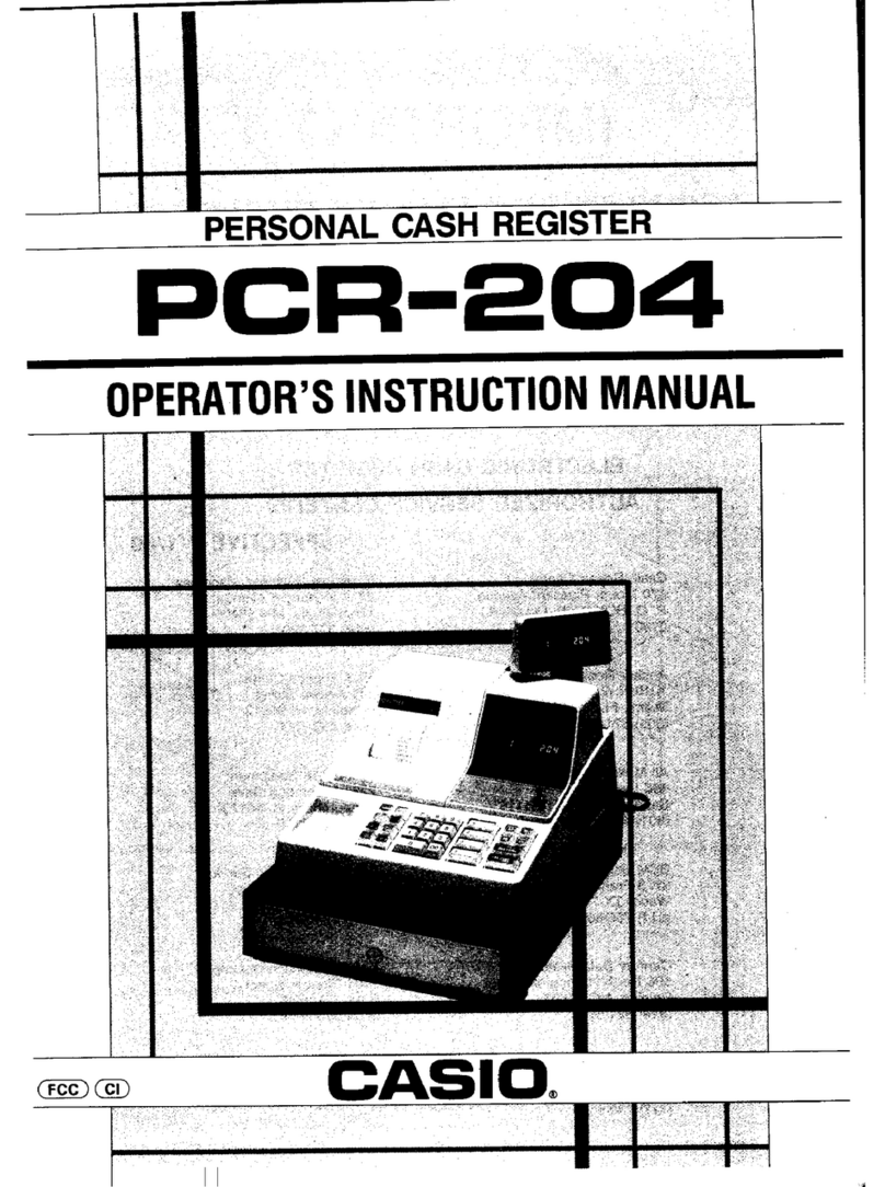 Casio PCR-204 Assembly instructions