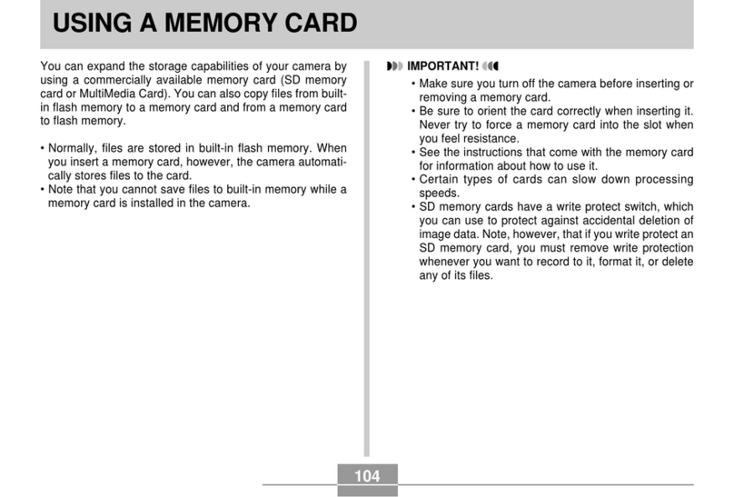 Casio QV-R3 Parts list manual