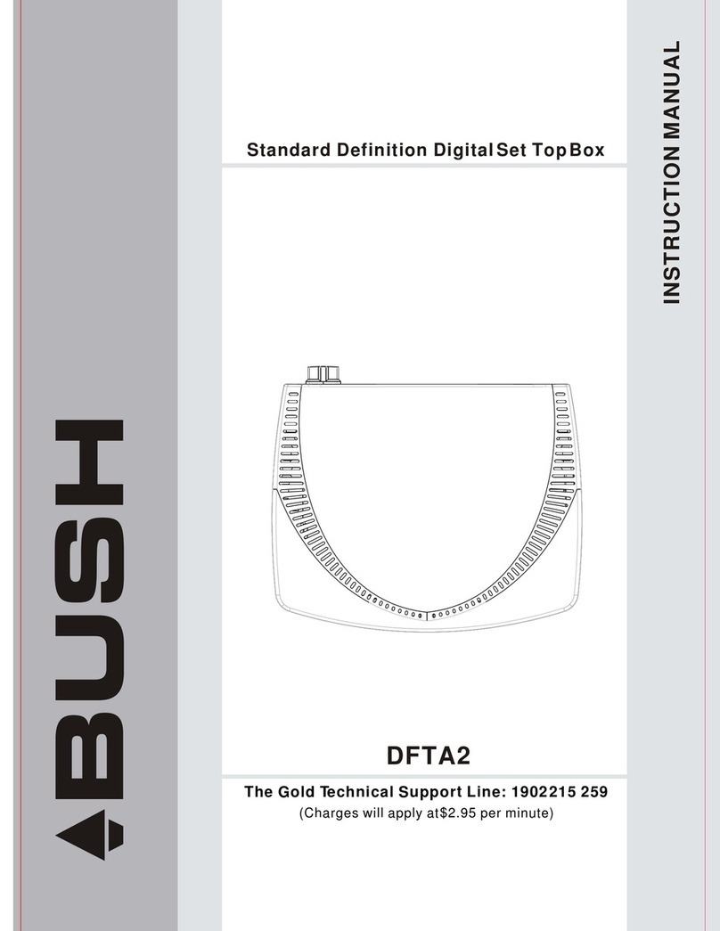 Bush DFTA2 User manual Bush DFTA2 User manual