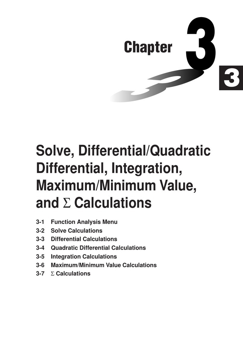 Casio FX-9750G User manual Casio FX-9750G User manual