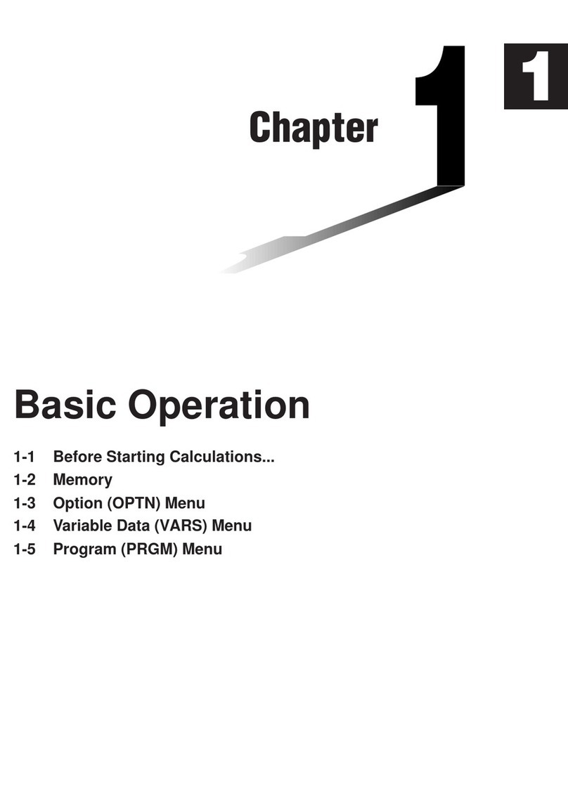 Casio FX-9750G User manual Casio FX-9750G User manual