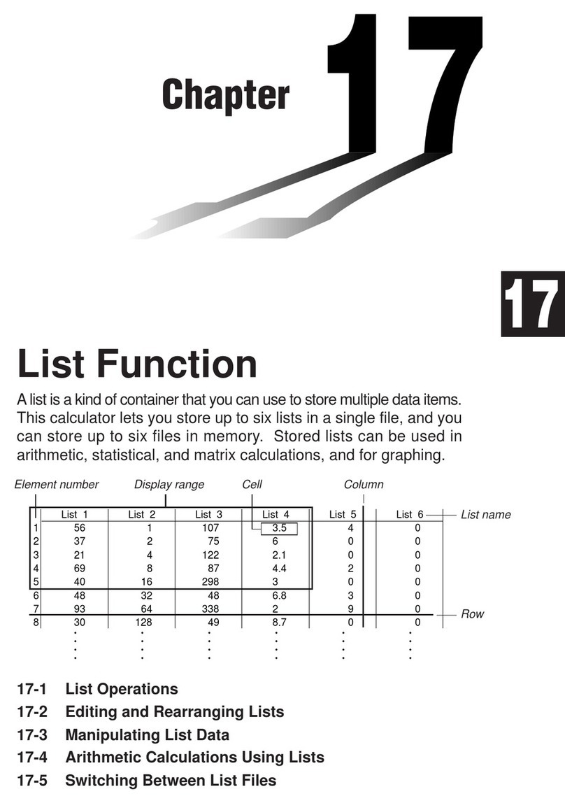 Casio FX-9750G User manual