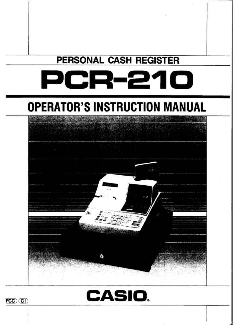 Casio PCR-210 Assembly instructions