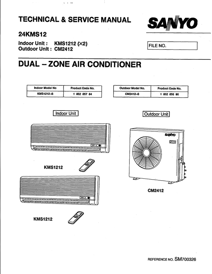 Sanyo KMS1212 Service manual