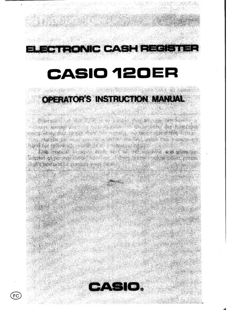 Casio 120ER Assembly instructions