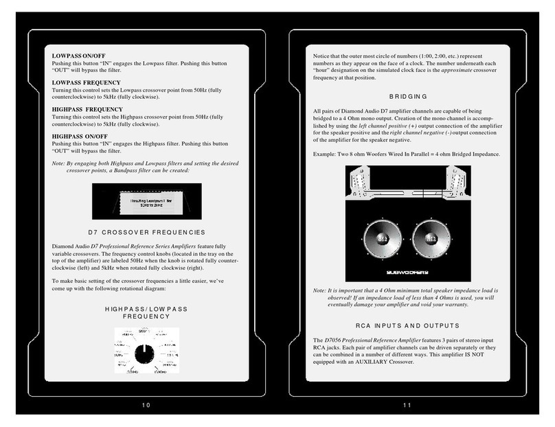 Diamond Audio Technology D7056 installation manual