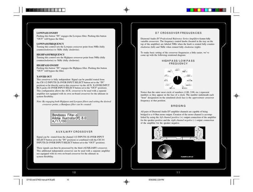 Diamond Audio Technology D7152 installation manual Diamond Audio Technology D7152 installation manual