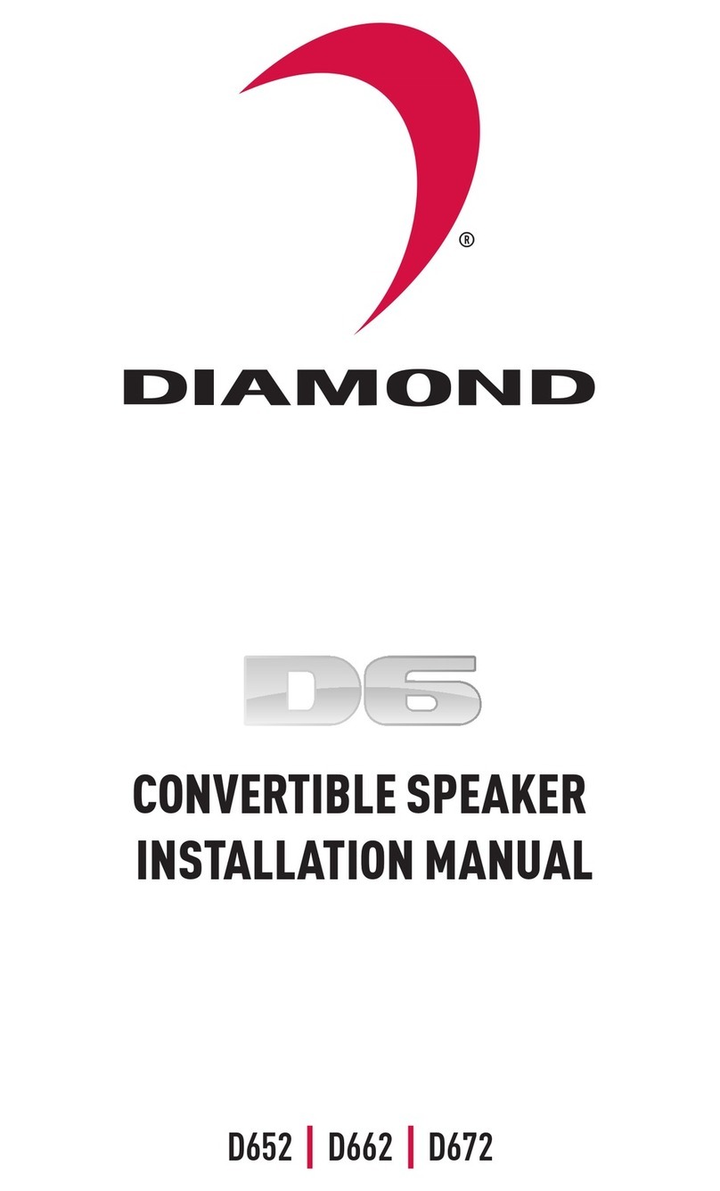 Diamond Audio Technology D652 User manual