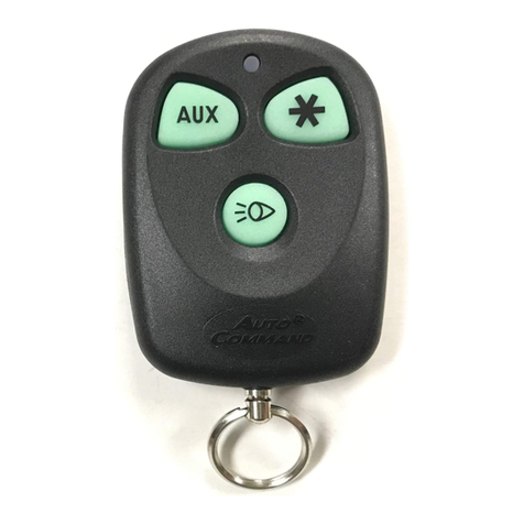 Directed Electronics AutoCommand 41026 Owner's installation guide