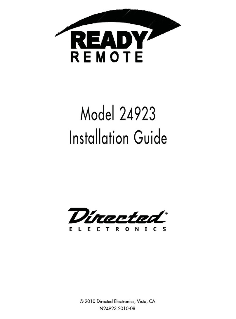 Directed Electronics READY REMOTE 24923 User manual