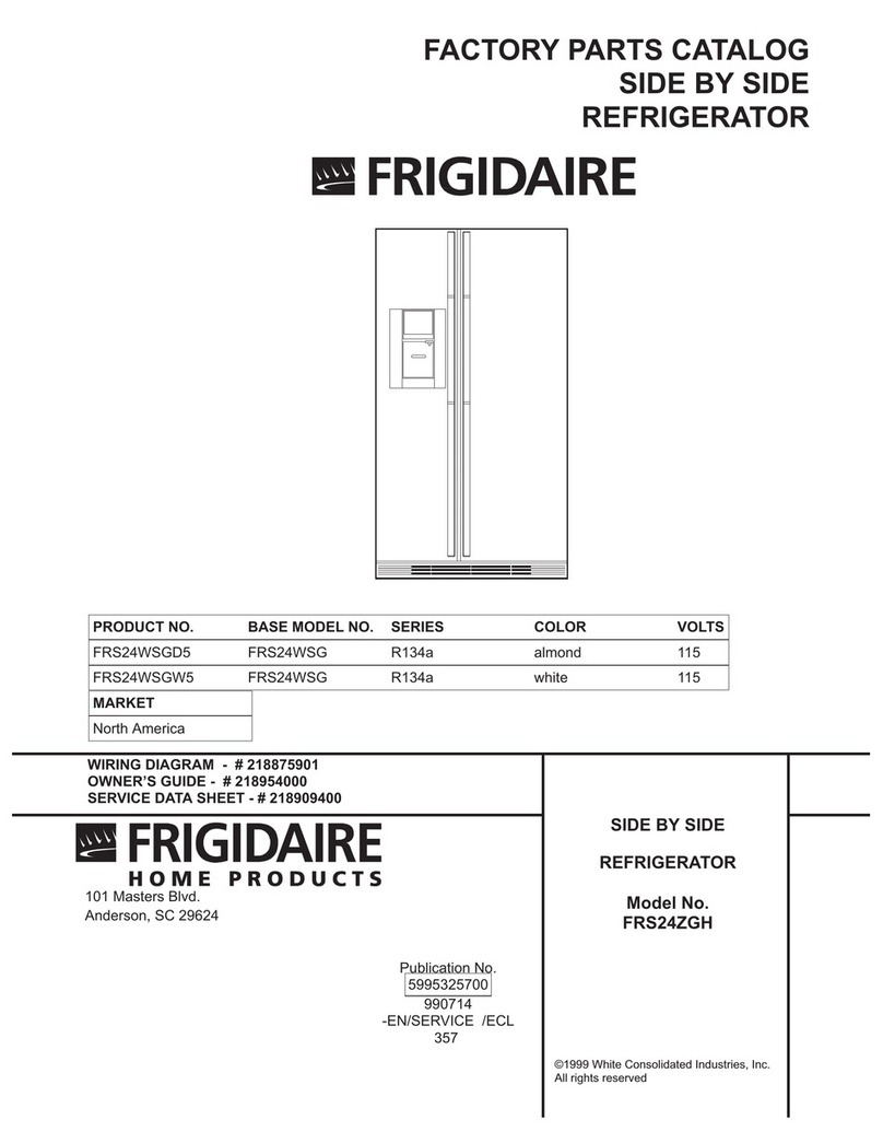 Frigidaire FRS24ZGH User manual