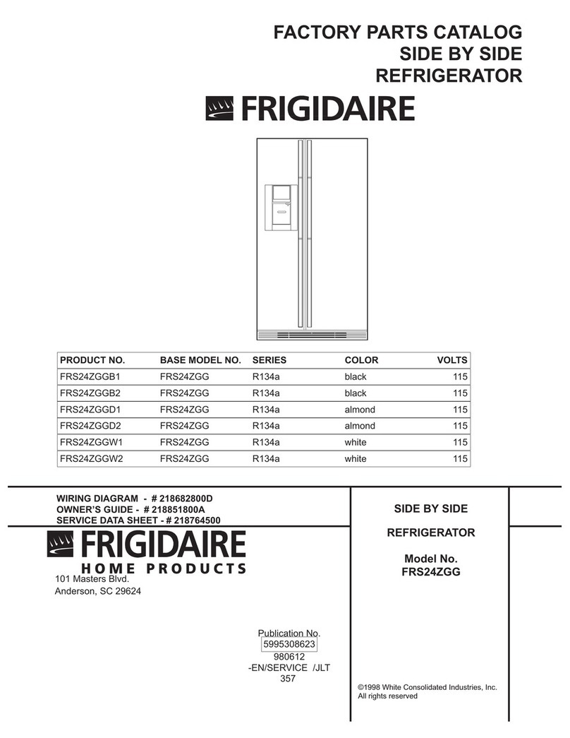 Frigidaire FRS24ZGG User manual