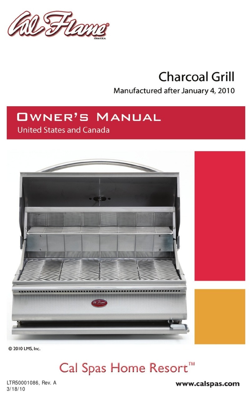 Calflame LTR50001086 owner's manual