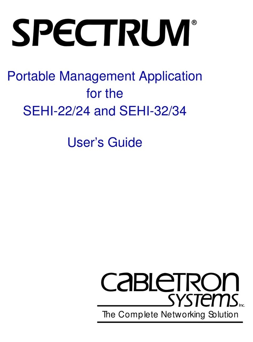 Cabletron Systems SEHI-22/24 user guide