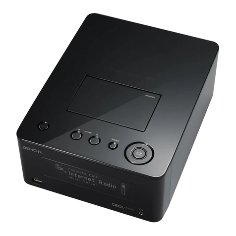 Denon CEOL Piccolo DRA-N5 User manual
