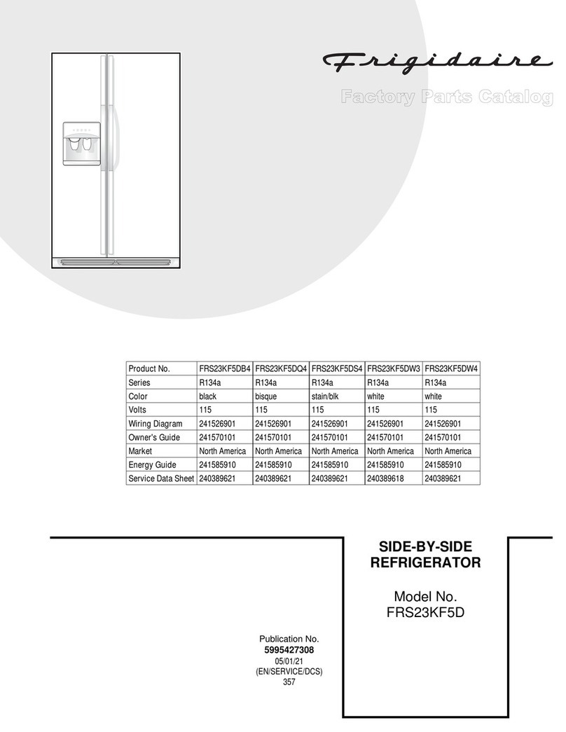 Frigidaire FRS23KF5D User manual