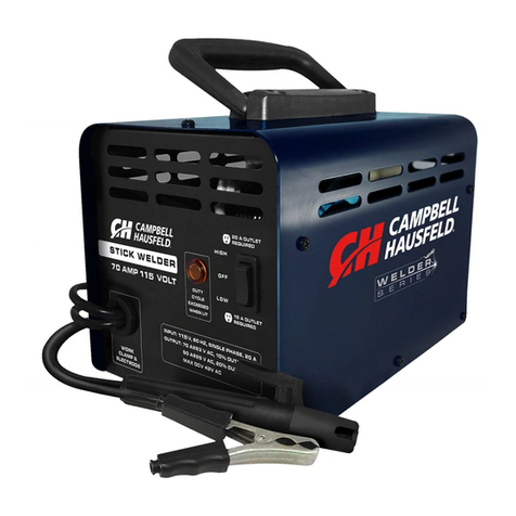 Campbell Hausfeld WS090001AV Owner's manual addendum