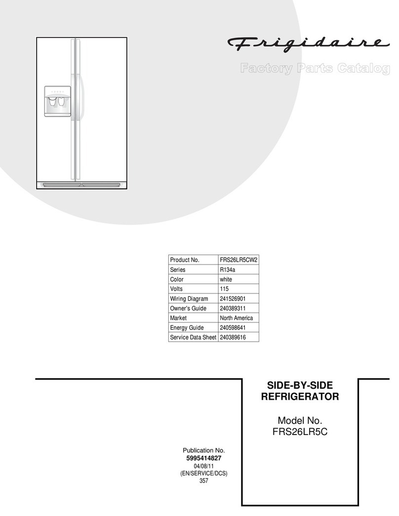 Frigidaire FRS26LR5C User manual