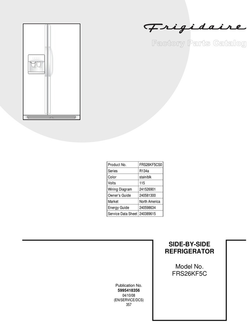 Frigidaire FRS26KF5C User manual