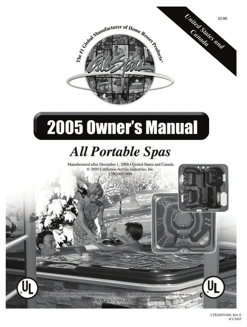 Calspas LTR20051000 User manual