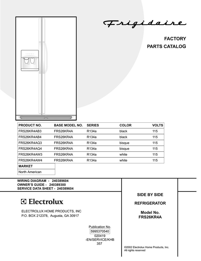 Frigidaire FRS26KR4A User manual