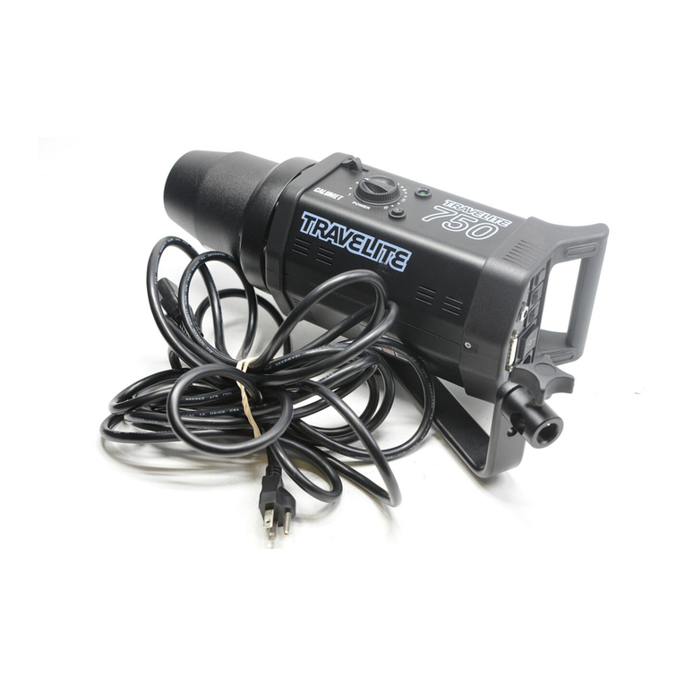 Calumet TRAVELITE 750 user guide