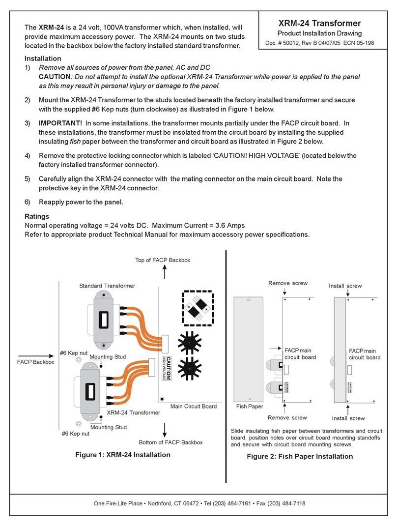 Fire-Lite XRM-24 Installation