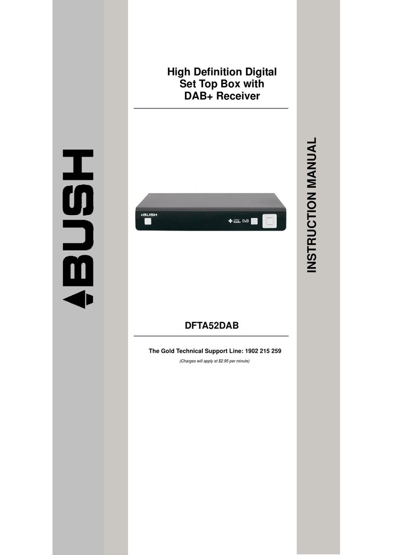 Bush DFTA52DAB User manual Bush DFTA52DAB User manual