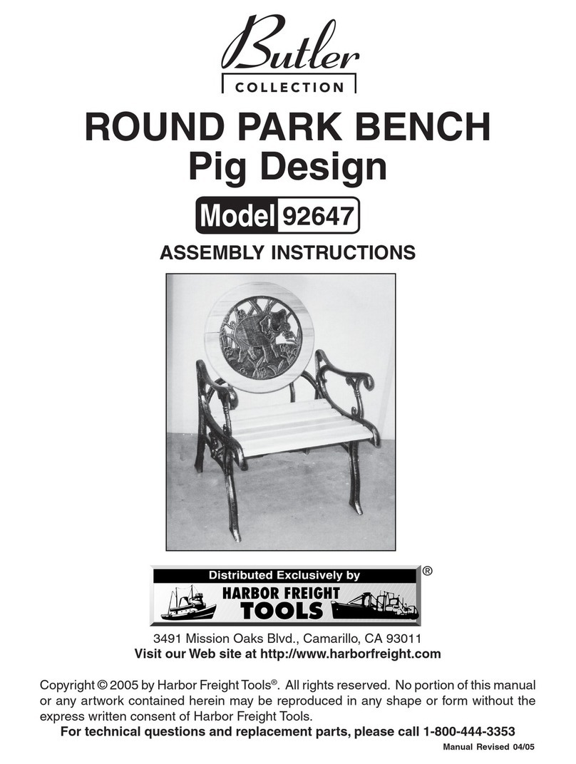 Butler 92647 Assembly instructions