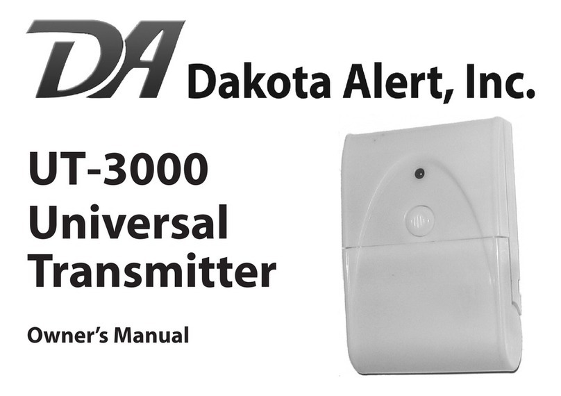 Dakota Alert UT-3000 User manual