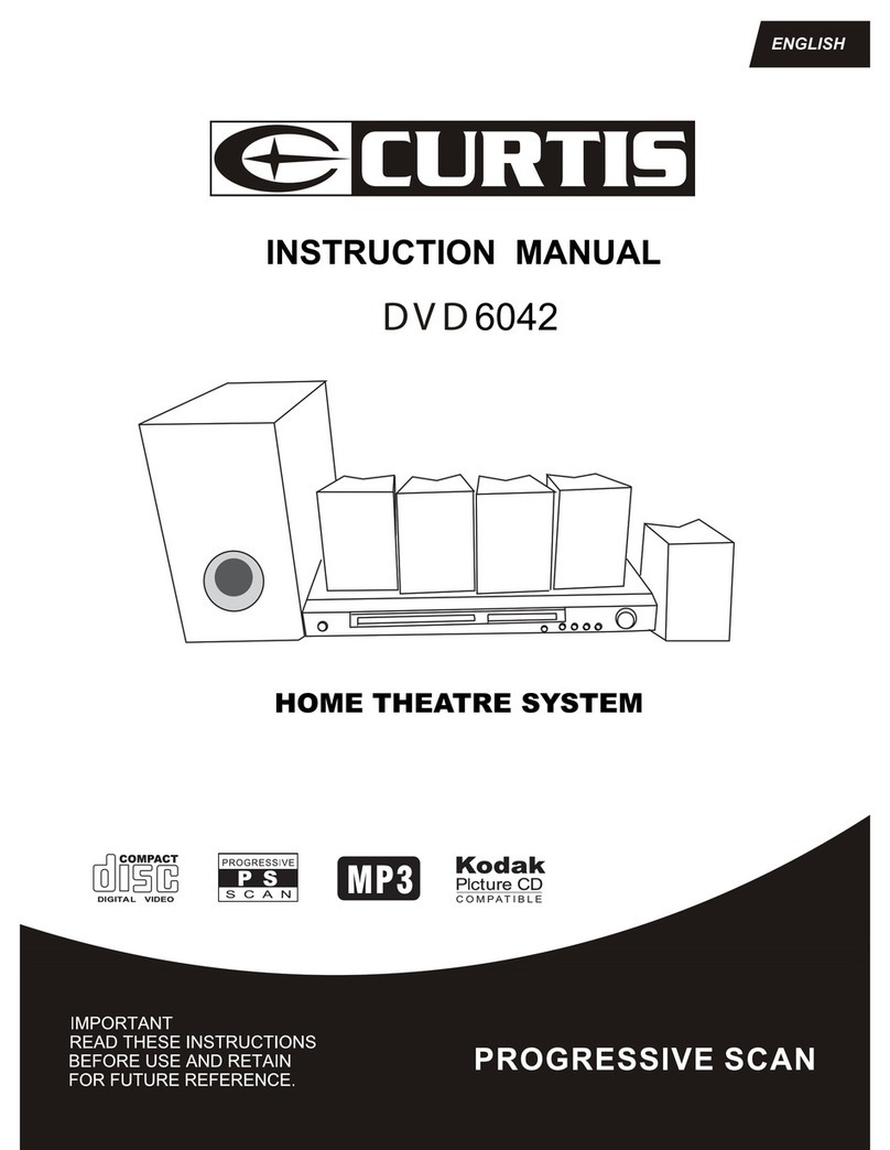 Curtis DVD6042 User manual Curtis DVD6042 User manual
