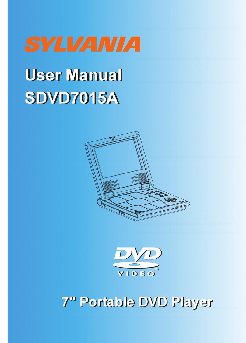 Sylvania SDVD7015A user manual