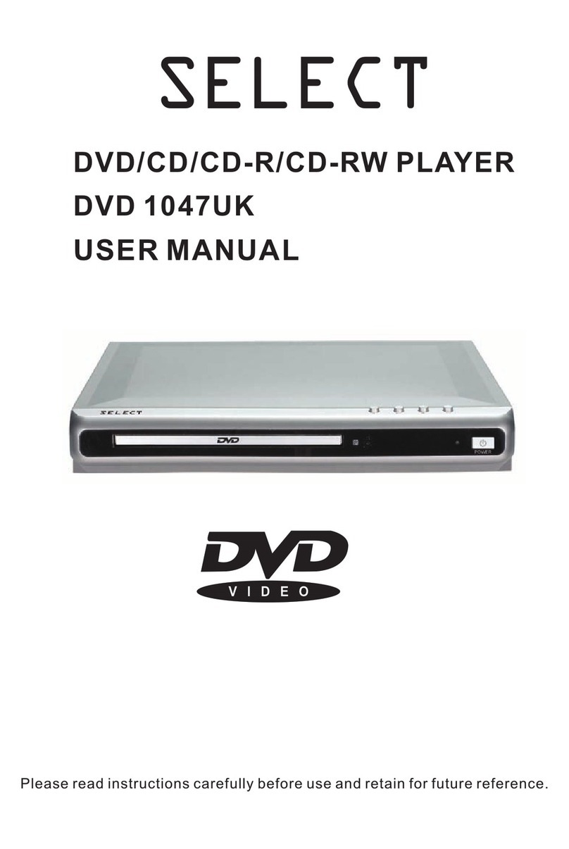 Select SELECT DVD1047UK user manual