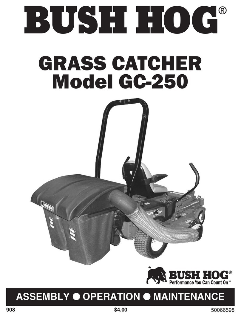 Bush Hog GC-250 Installation instructions Bush Hog GC-250 Installation instructions