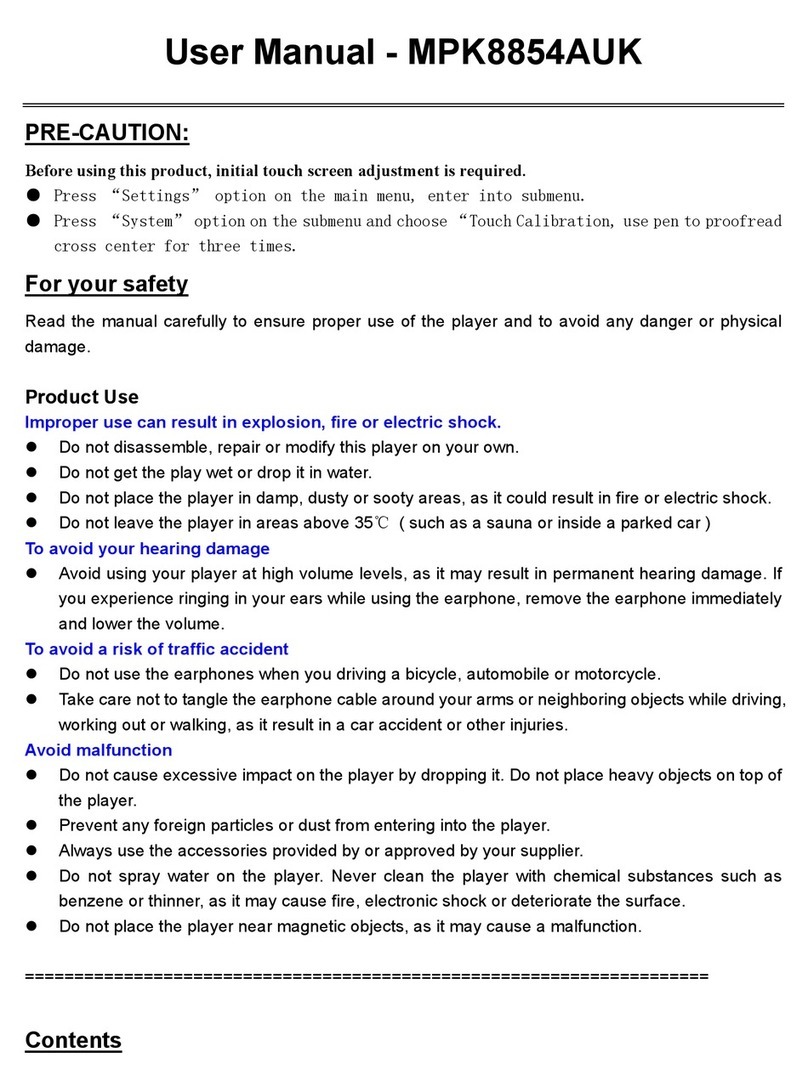 Curtis MPK8854AUK User manual