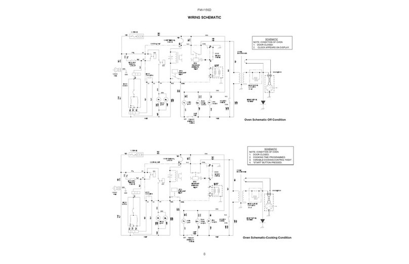 Frigidaire FMV156DCB Wiring diagram
