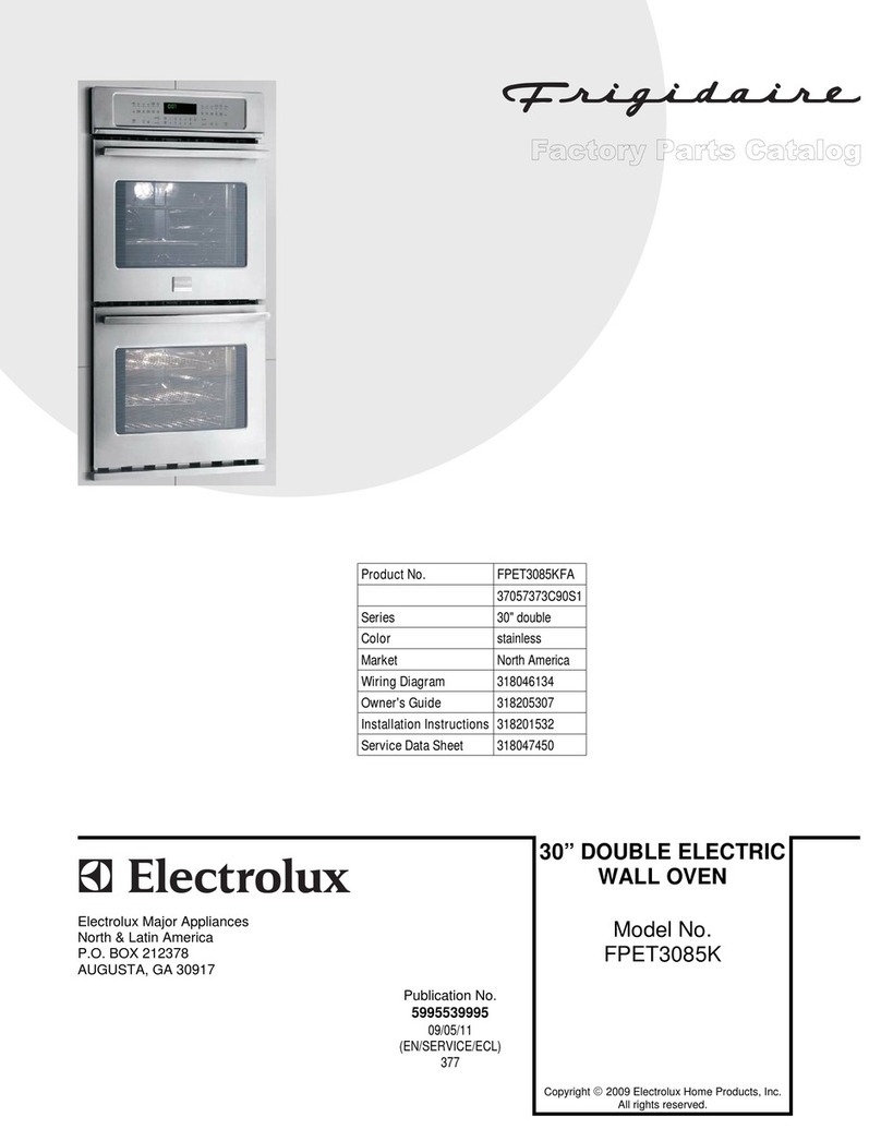 Frigidaire FPET3085K Instruction Manual Frigidaire FPET3085K Instruction Manual