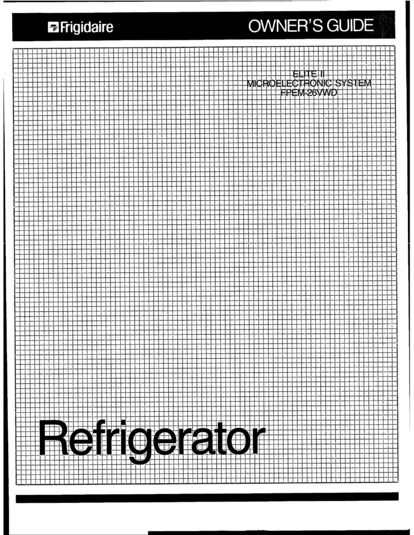 Frigidaire FPEM-26VWD User manual
