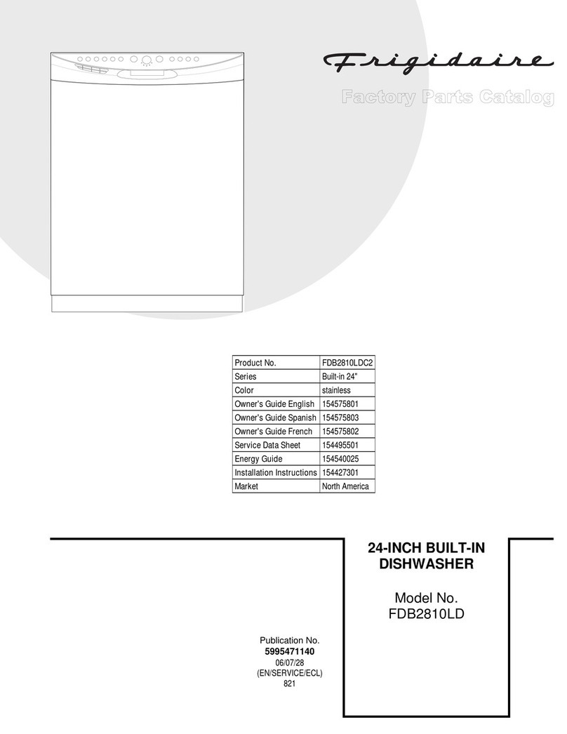 Frigidaire FDB2810LD User manual