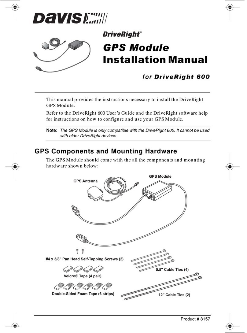 DAVIS GPS Module installation manual