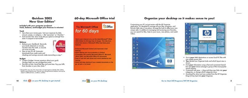 HP Pavilion a1000 - Desktop PC User manual