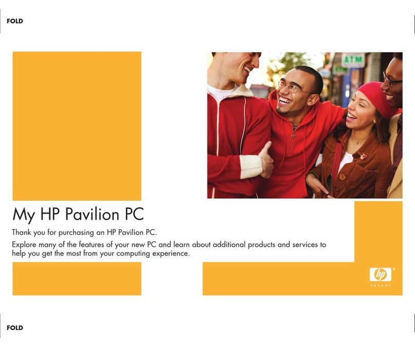 HP Pavilion a700 - Desktop PC User manual