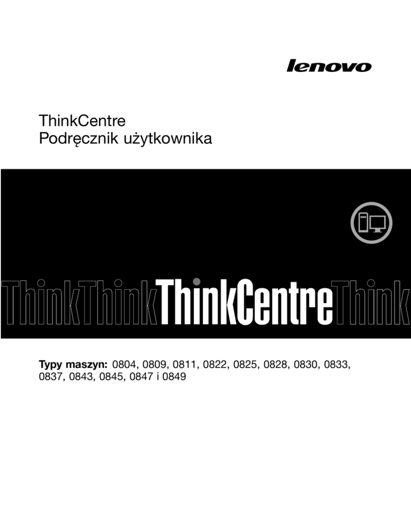 Lenovo ThinkCentre M70e Reference guide