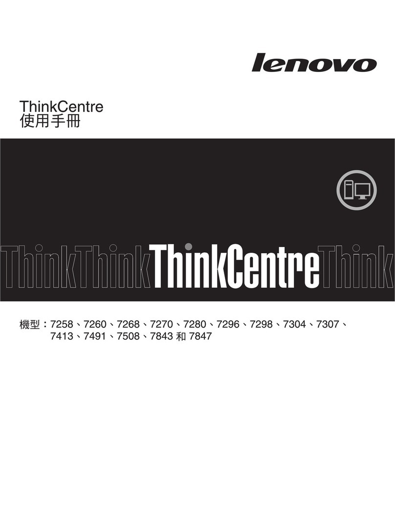 Lenovo ThinkCentre M58e User manual